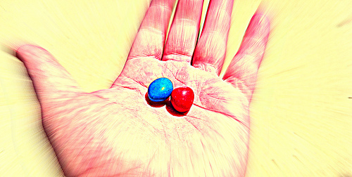 The Matrix Blue Red Pills by Philip Taylor PT Red pill the matrix photo