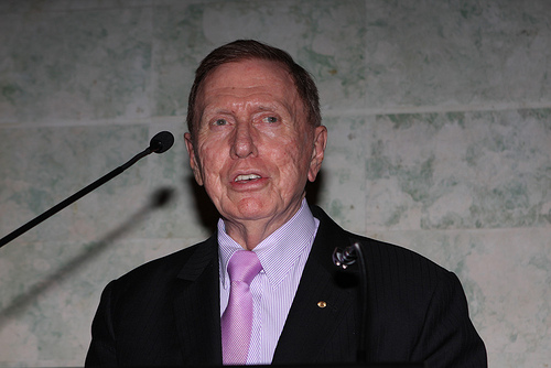 'War Is Over! (if you want it) Yoko Ono' exhibition - Sydney, Museum of Contemporary Art Australia (Michael Kirby) (2) by Eva Rinaldi Celebrity and Live Music Photographer Michael Kirby photo