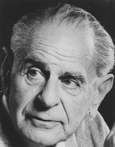 Karl Popper c1980s by LSE Library Karl popper photo
