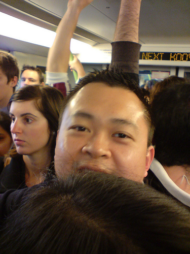 Packed by avlxyz Melbourne packed train photo