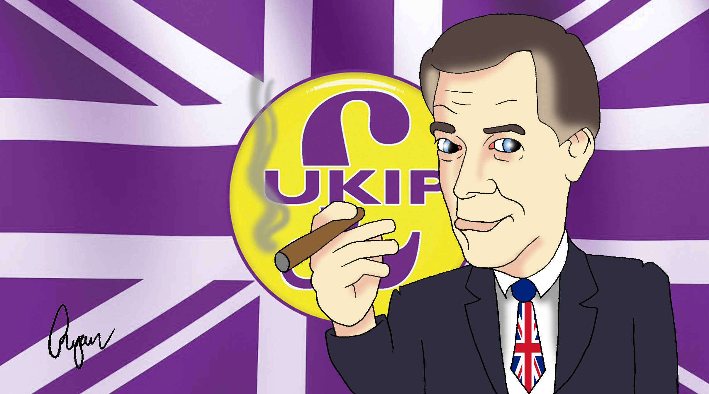 Food for thought – Farage steps down as UKIP leader - XYZ2418 x 1346