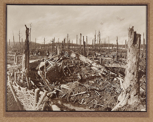 Chateau Wood near Ypres by State Library of New South Wales collection Red light district photo