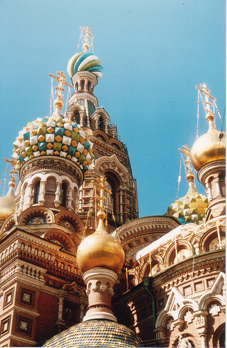 Orthodox church 'Spas na krovi' by Filipp Solovyev Russian orthodox photo