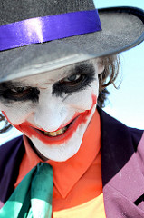 The Joker, London Super Comic Con by R Schofield batman comic con photo