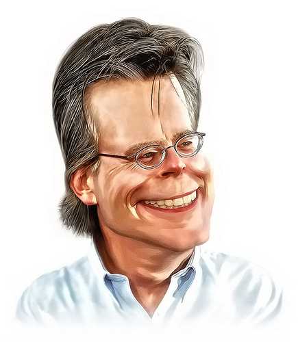 Stephen King Caricature by AZRainman Castle rock photo