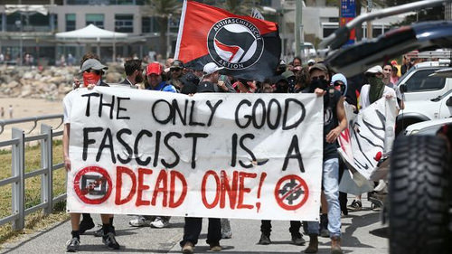 Antifa Cronulla march Antifa Cronulla march