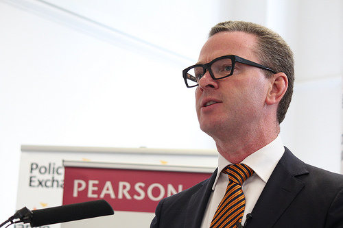 Christopher Pyne, Australian Minister of Education, speaking at Policy Exchange on Christopher Pyne photo