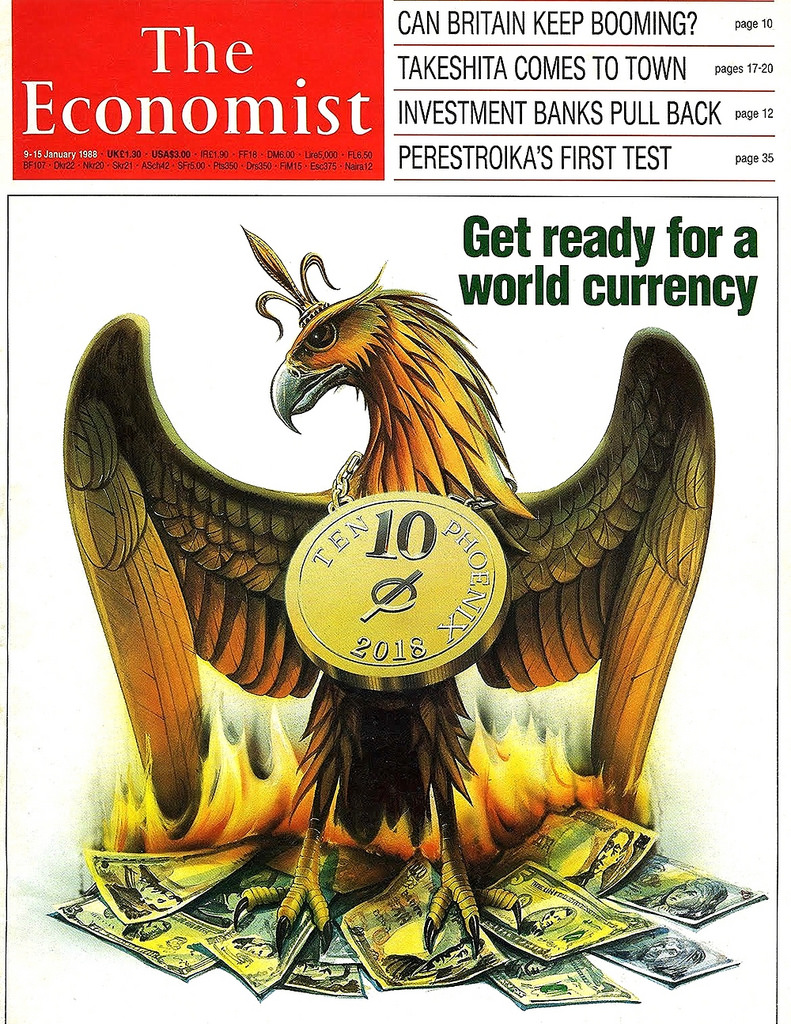A 1988 cover from The Economist. They knew. A 1988 cover from The Economist. They knew.