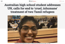 Tamil claims she’s Aussie, goes to UN, demands we let in more Tamils